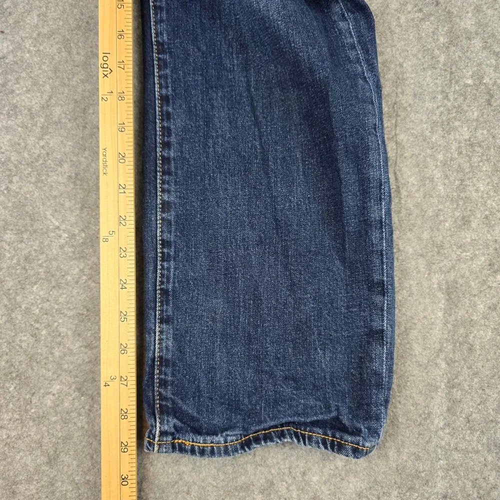 Levi's 541 Athletic Taper Mens 40x32 Blue Denim Stretch Jeans Faded